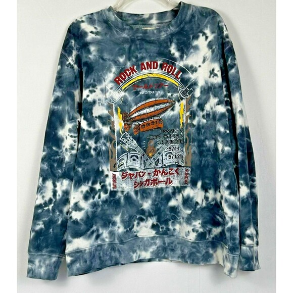 The Buckle Modish Rebel Rock and Roll World Tour Women's Oversize Sweatshirt L - Picture 1 of 7